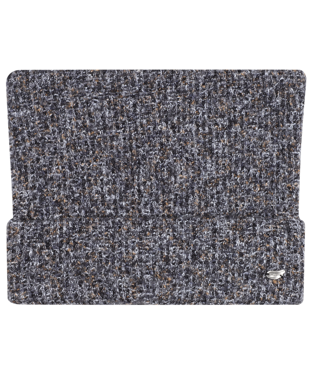 WIDE CAT BEANIE GREY