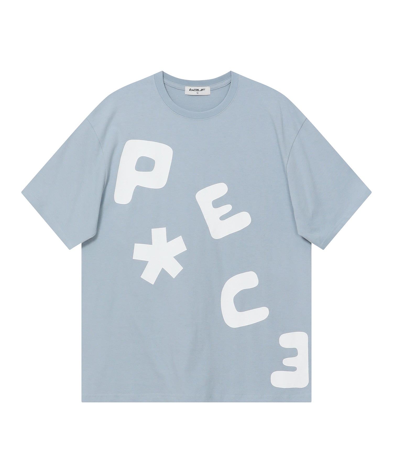 Piece logo t-shirt Sky Blue