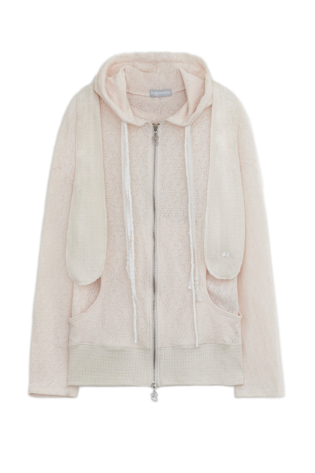 Togging hoodie zip-up (Beige)