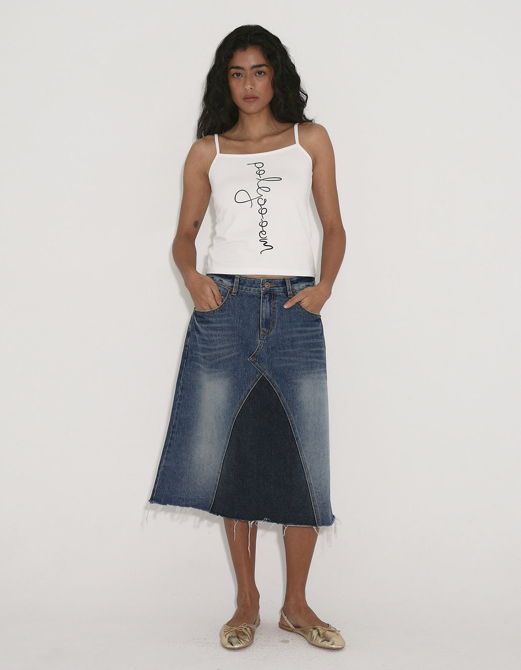 POLYSOOEM TANK & CARDIGAN / 3 COLOR