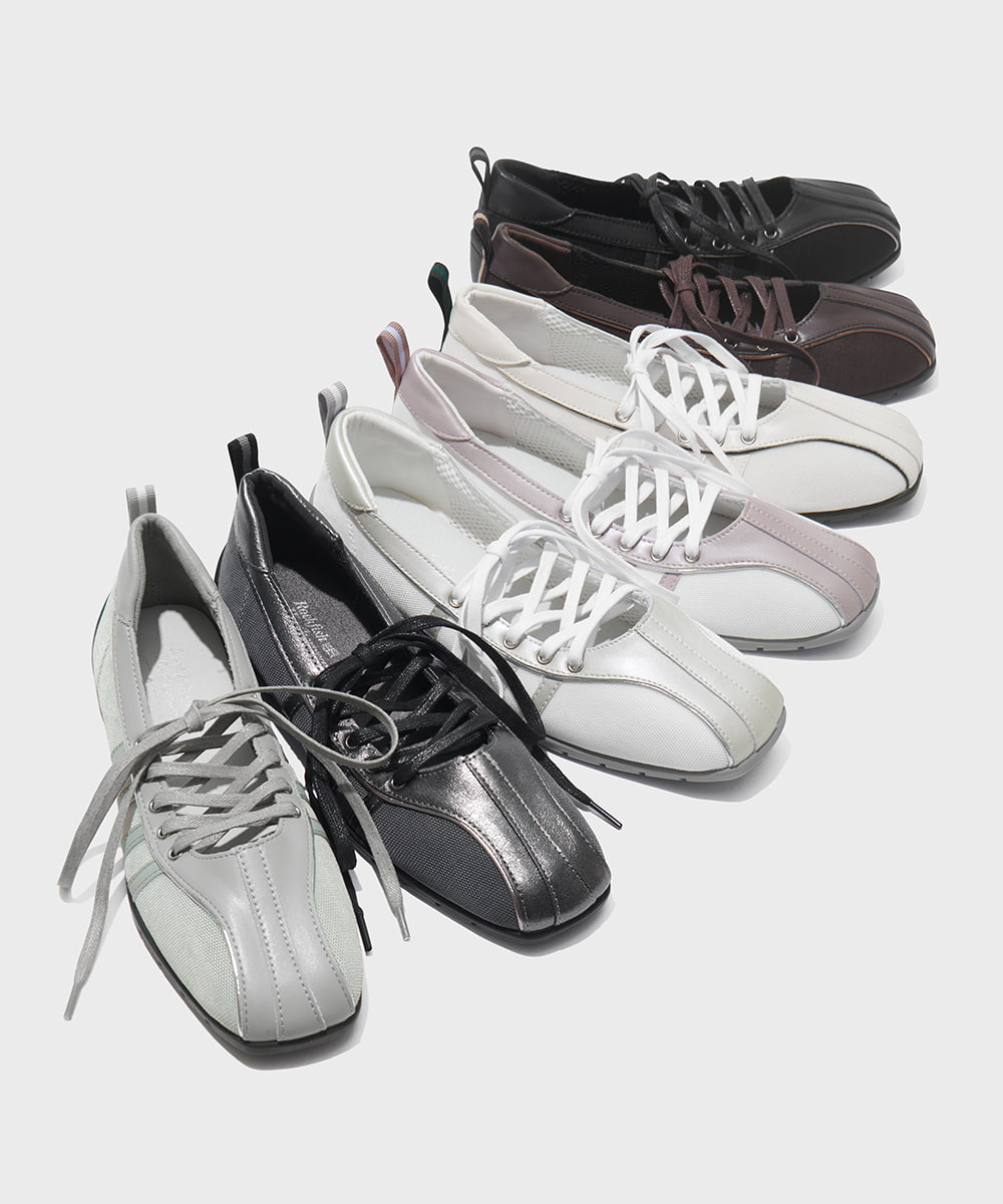 BLISS LACEUP SNEAKERS / 7 COLOR