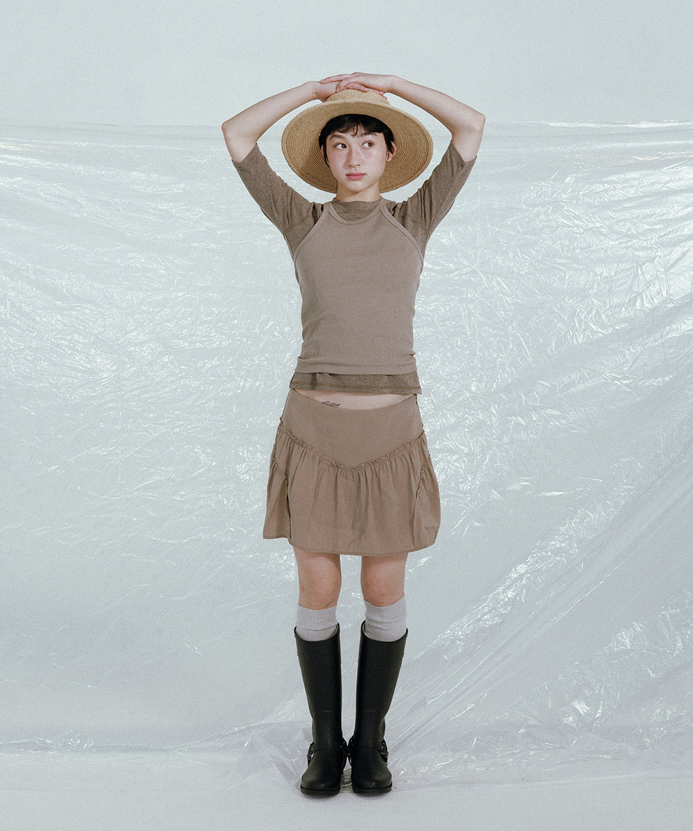 HARNESS WELLINGTON BOOTS LONG / 2 Color