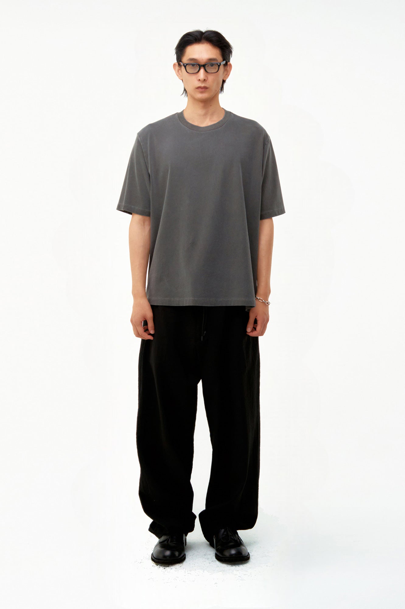 Crinkle Deep Pleat Easy Pants