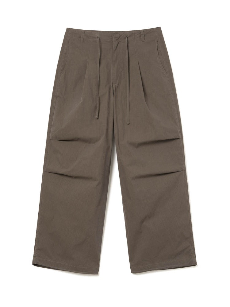 Reprint Wide Balloon Pants Brown