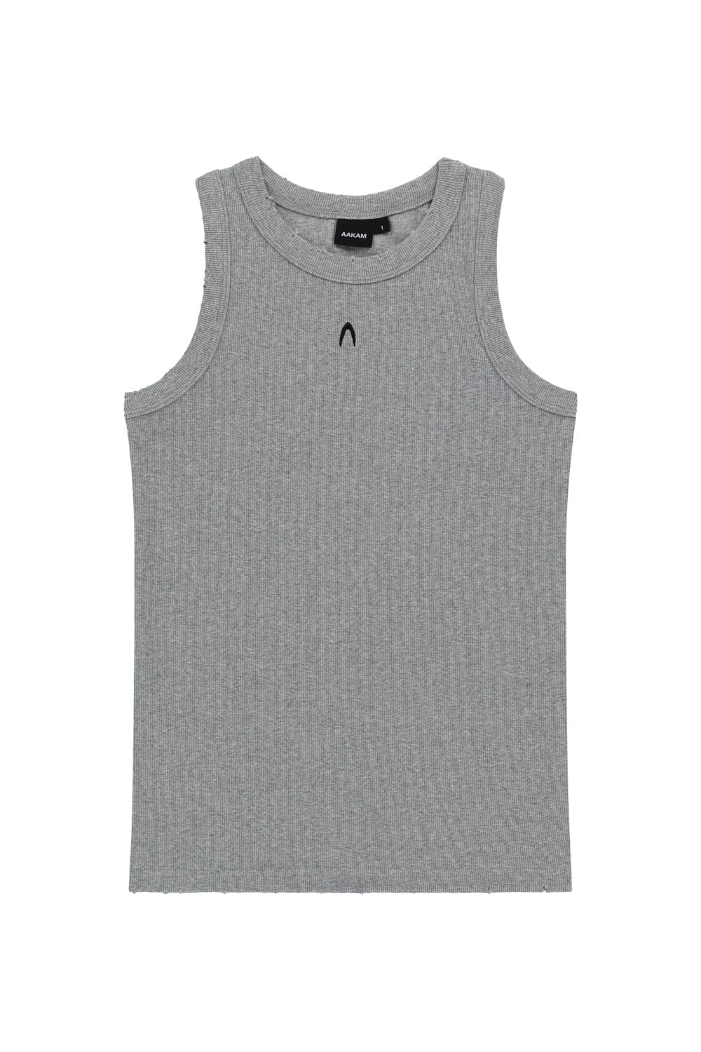 Distressed Logo Sleeveless (Gray)