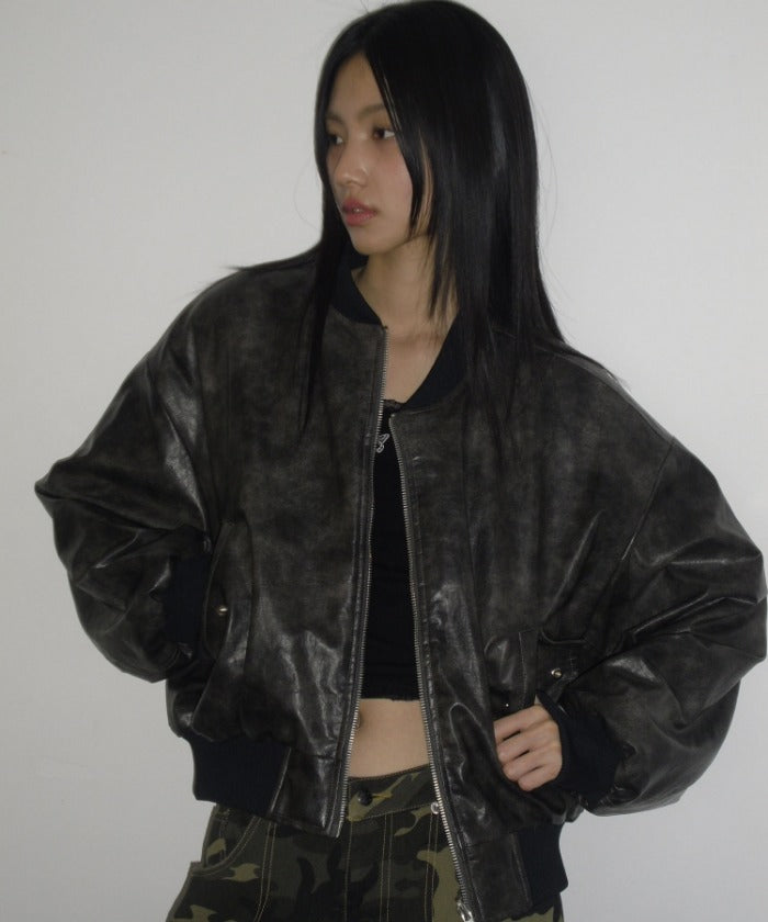 QUILTING REVERSIBLE EMBO JUMPER (BLACK)