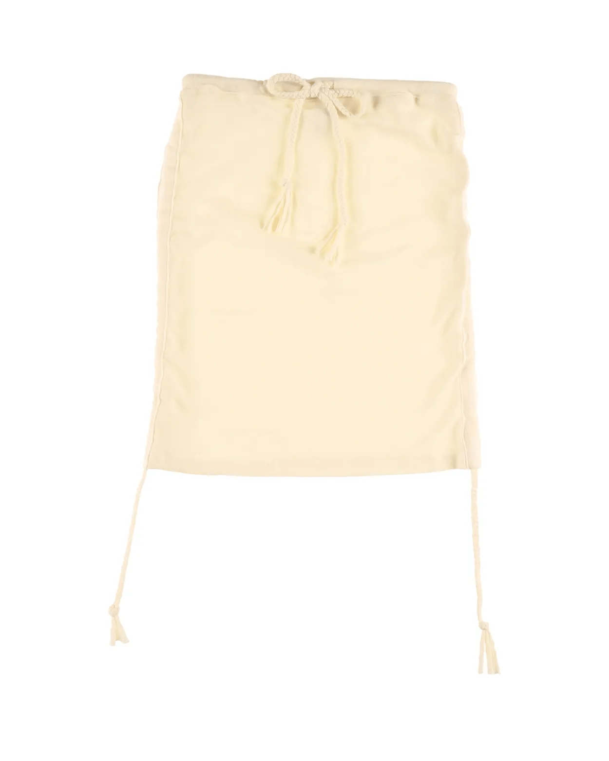 BRAID TIE SKIRT & TOP (CREAM)