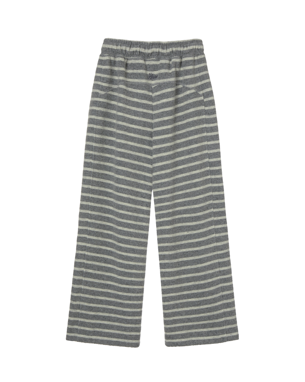 BOUCLE FLEECE PANTS GREY