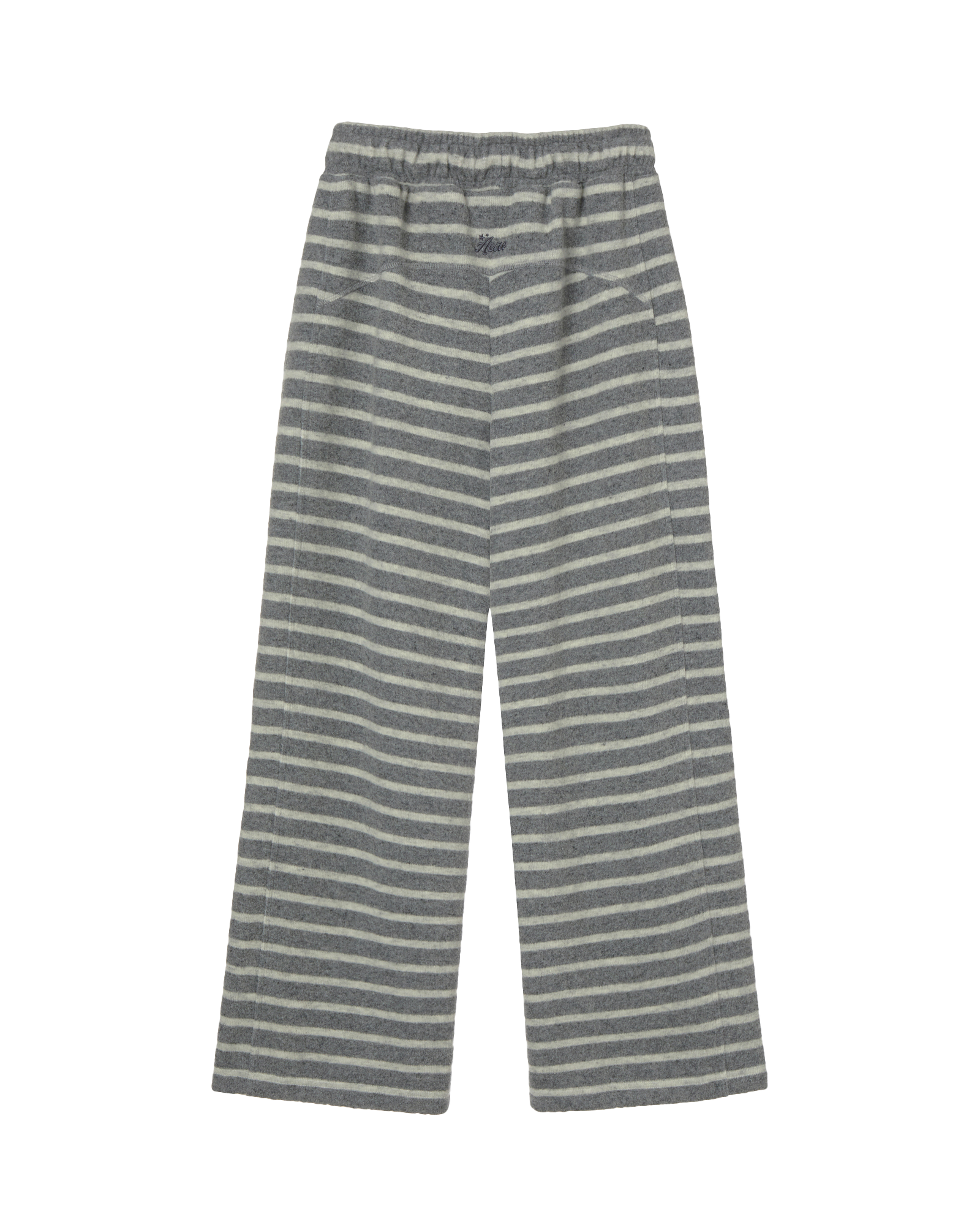 BOUCLE FLEECE PANTS GREY