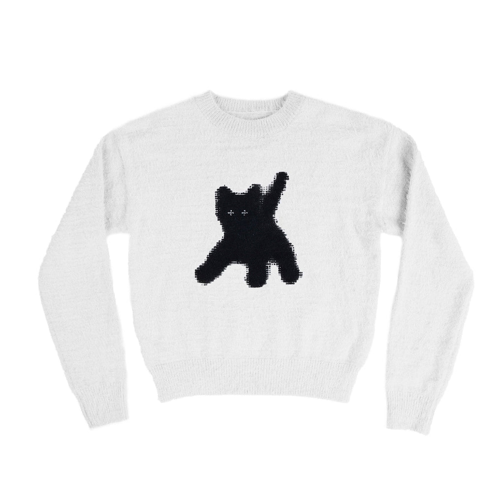 FLASHED CATS ANGORA KNIT / 5 COLOR