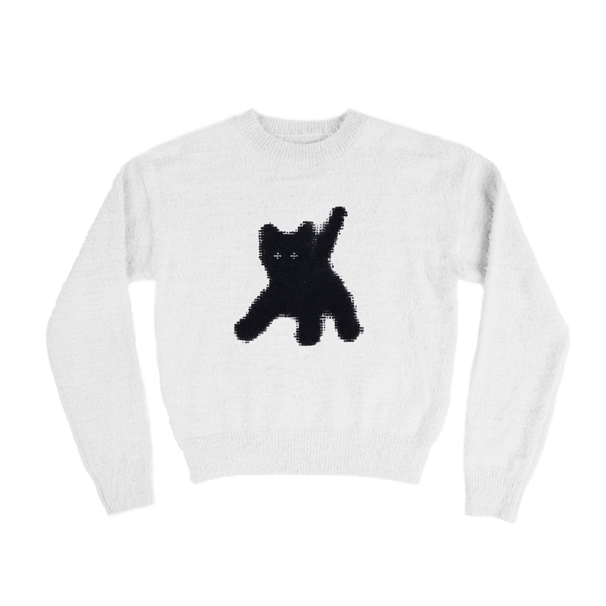 FLASHED CATS ANGORA KNIT / 5 COLOR