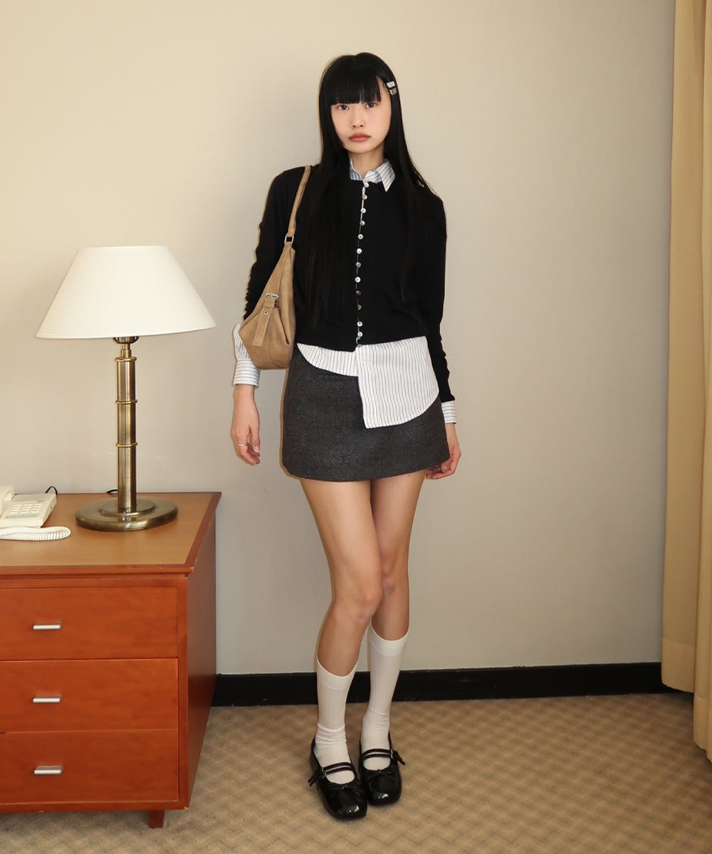 SQUARE TOE TWO STRAP MARYJANES / 3 Color