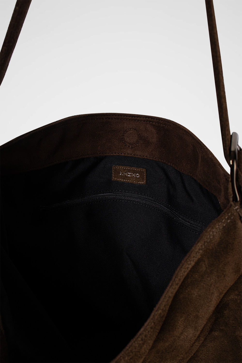 DIDI BELTED BIG BAG(2-WAY) / BROWN SUEDE