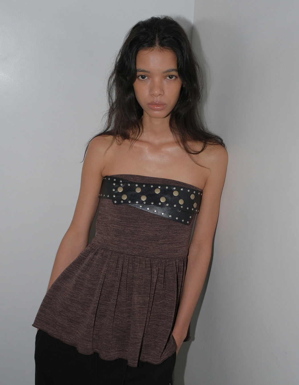 MULTI STUDDED BELT / 3 COLOR