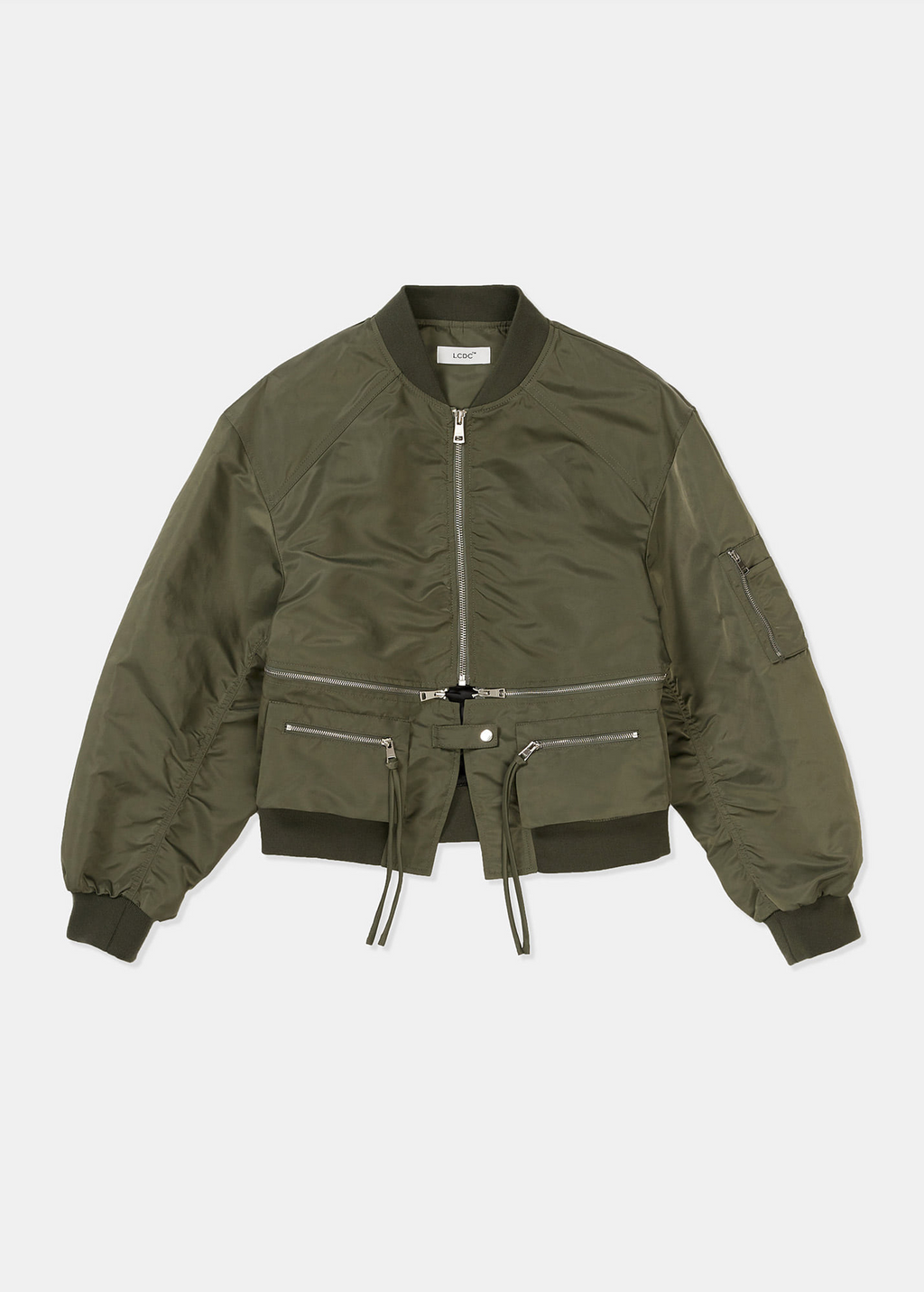 DETACHABLE-POCKET BLOUSON JACKET / 2 COLOR