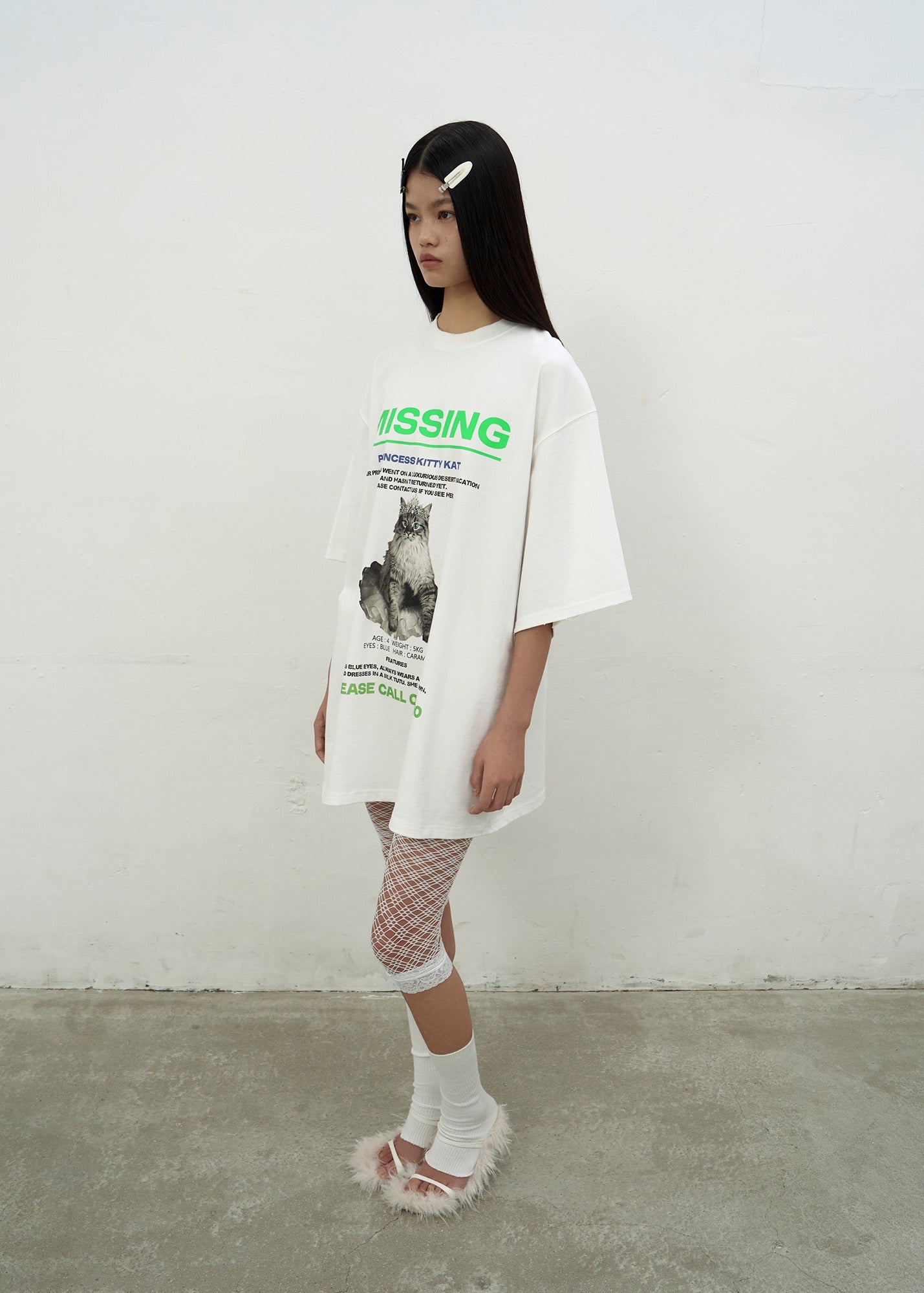 EXCLUSIVE KAT PRINT MINI DRESS (WHITE)