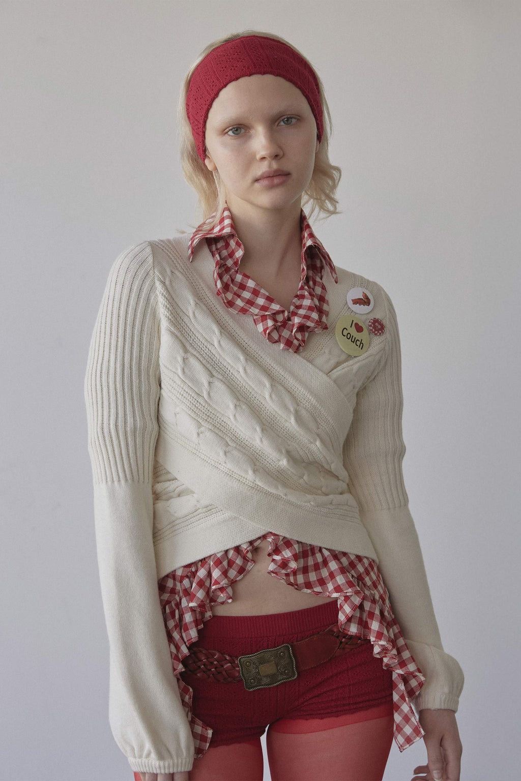 Tin Brooch Set Multi