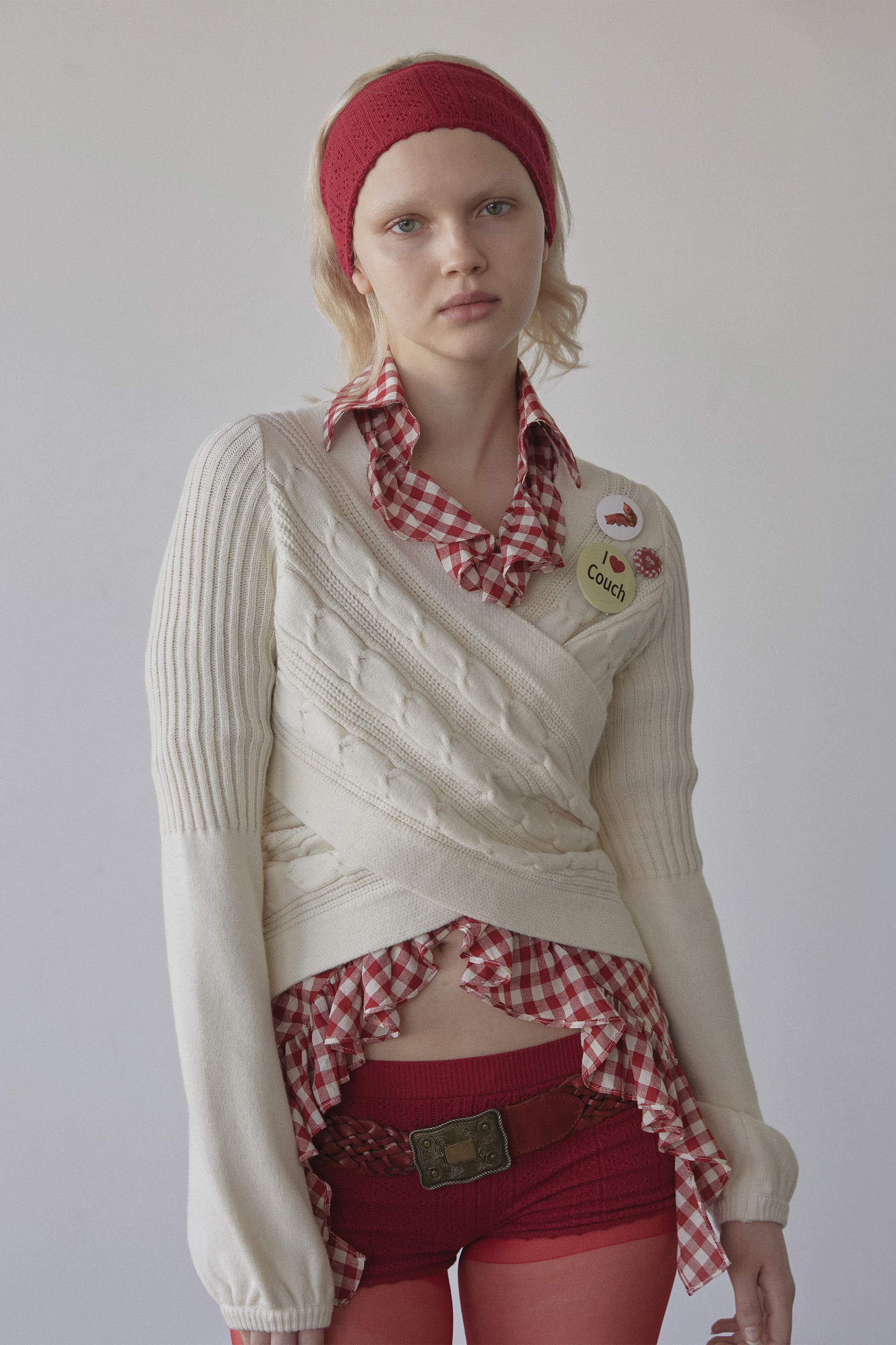 Tin Brooch Set Multi