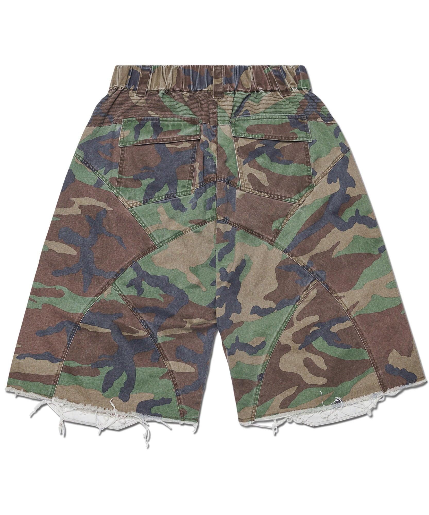 CAMOUFLAGE CARGO SHORTS