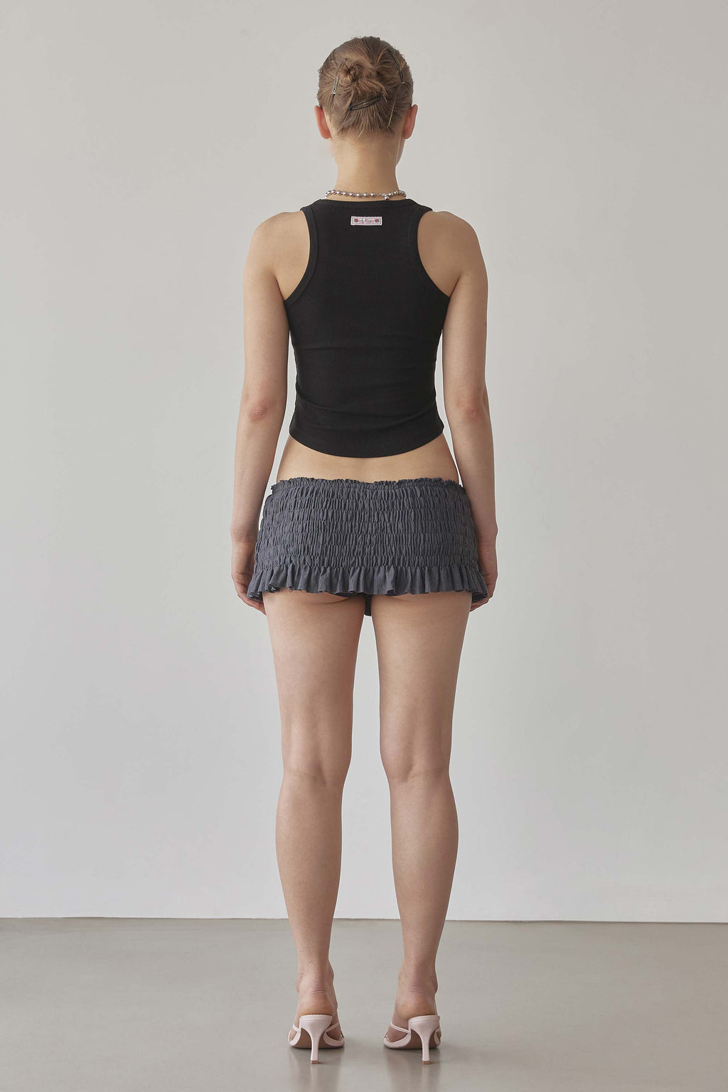 The Day Dreamers Rib Tank Top Black