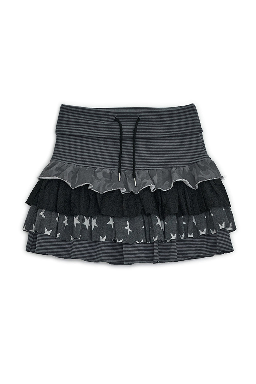 Cancan layered skirt (Charcoal)
