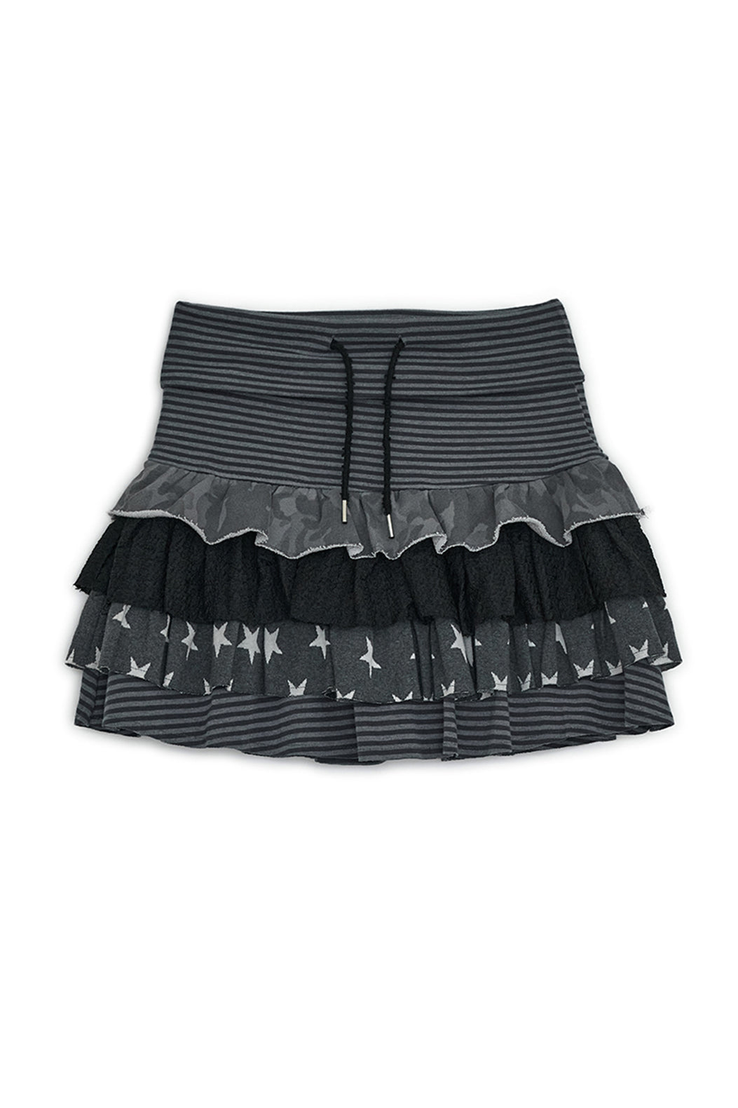 Cancan layered skirt (Charcoal)