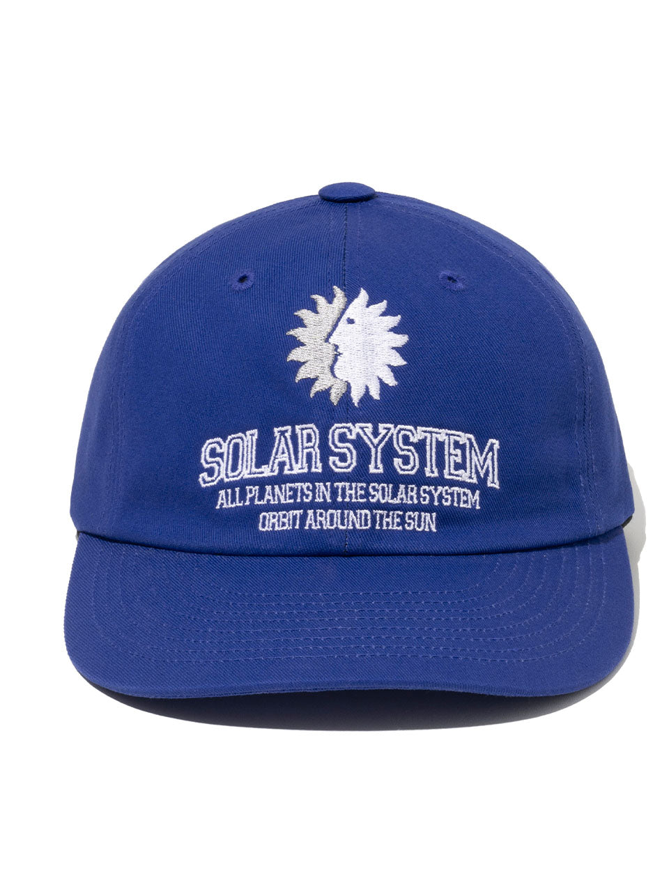 Two-Tone Solar Camp Cap Oil Blue