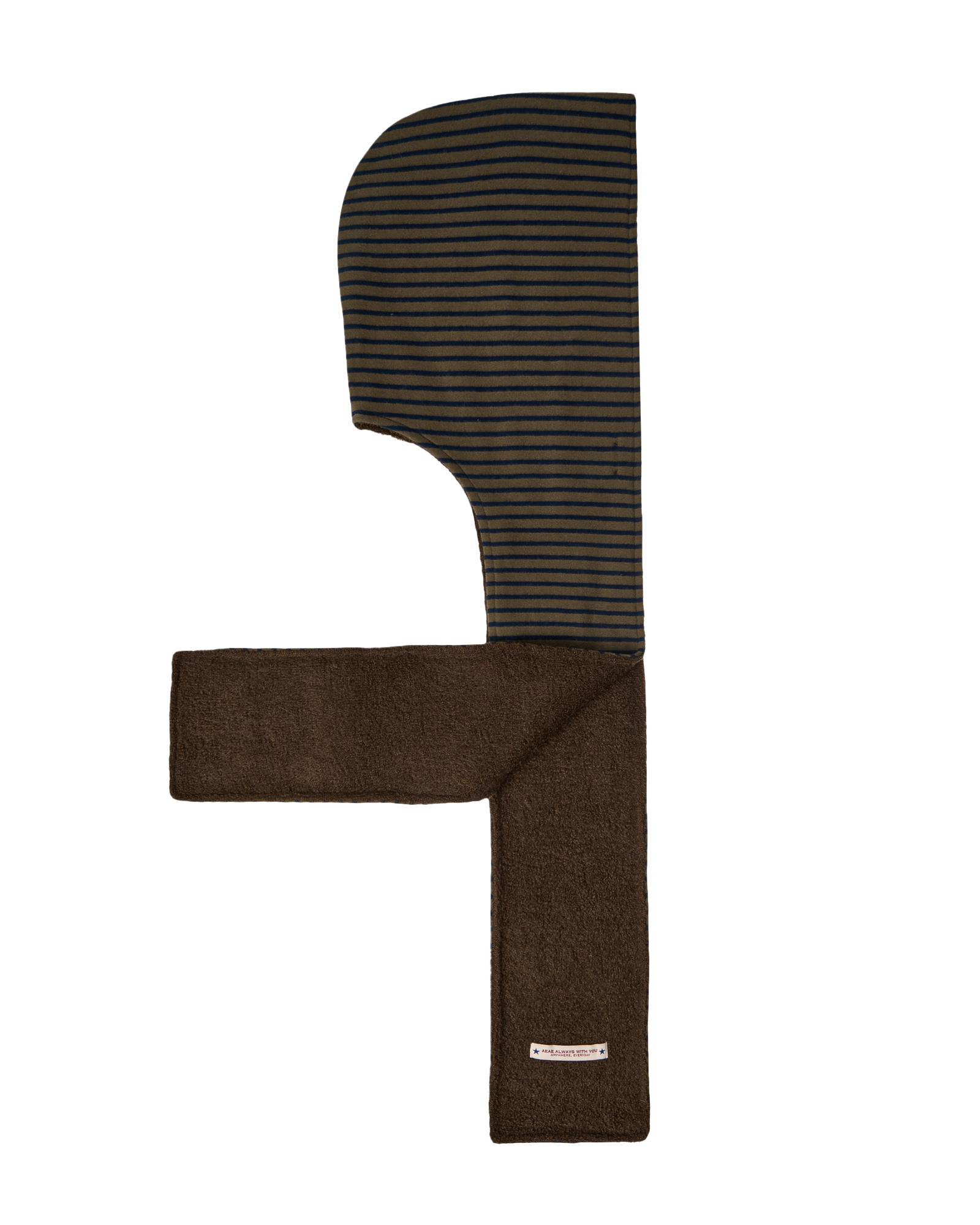 POCKET HOOD MUFFLER KHAKI