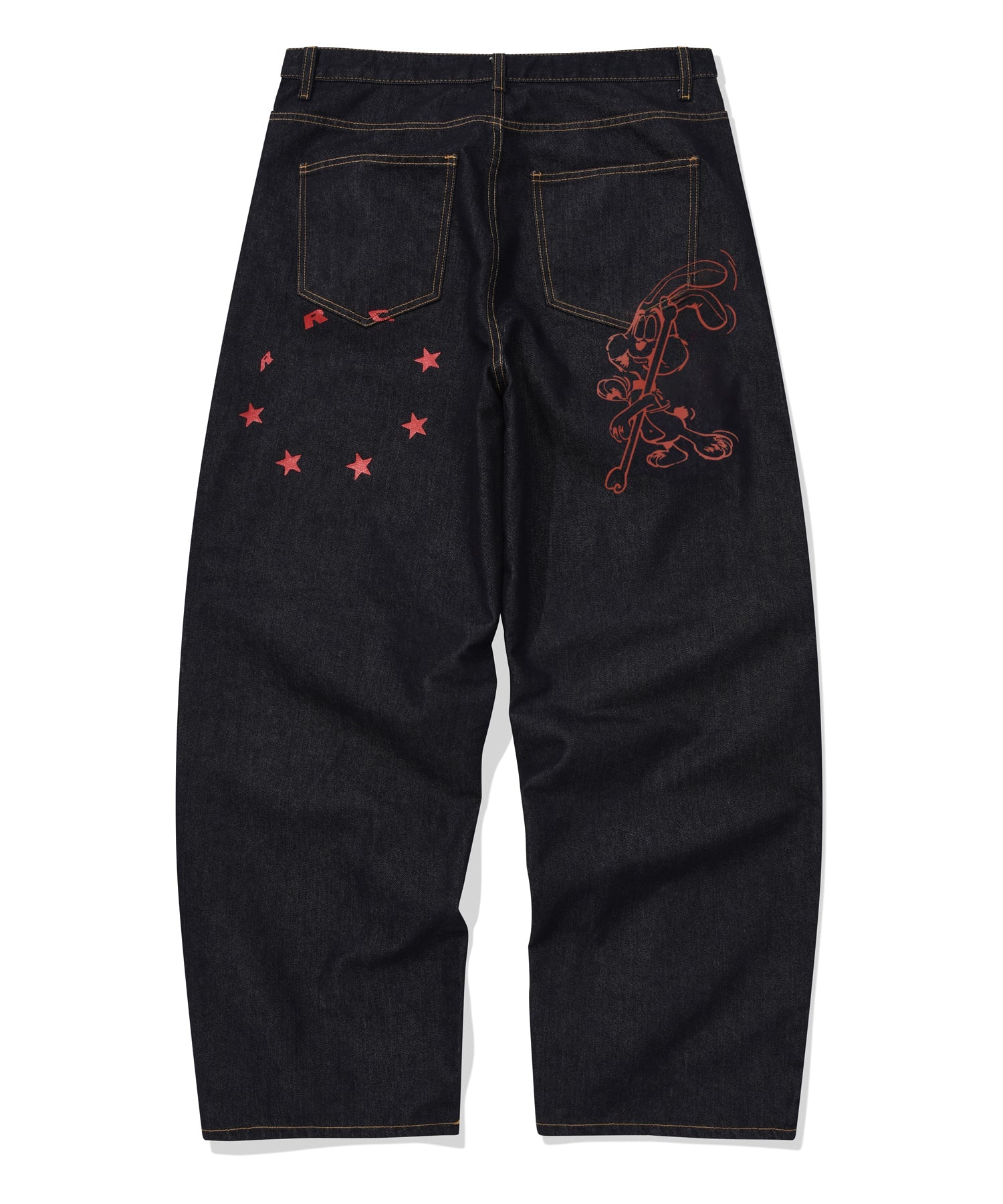 LIL RABBIT DENIM RAW INDIGO
