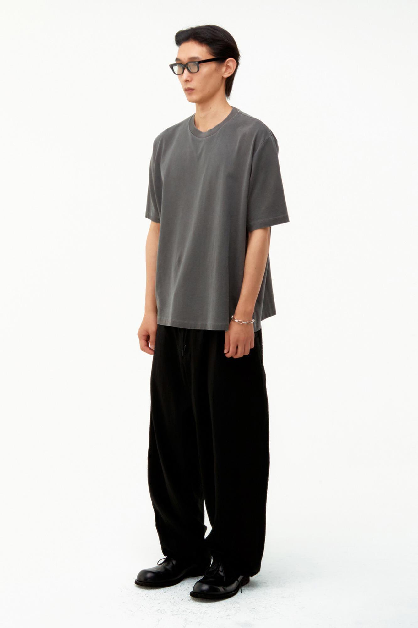 Crinkle Deep Pleat Easy Pants