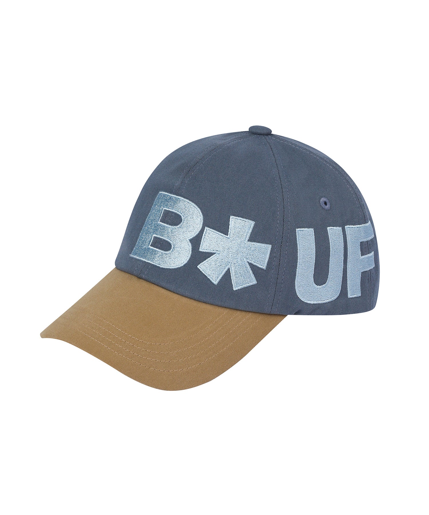 B Side Logo Ball Cap Vintage Blue