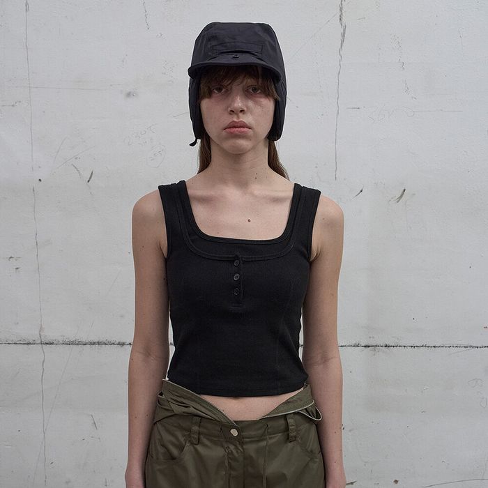 DOUBLE LAYERED TANK TOP / 3 Colour