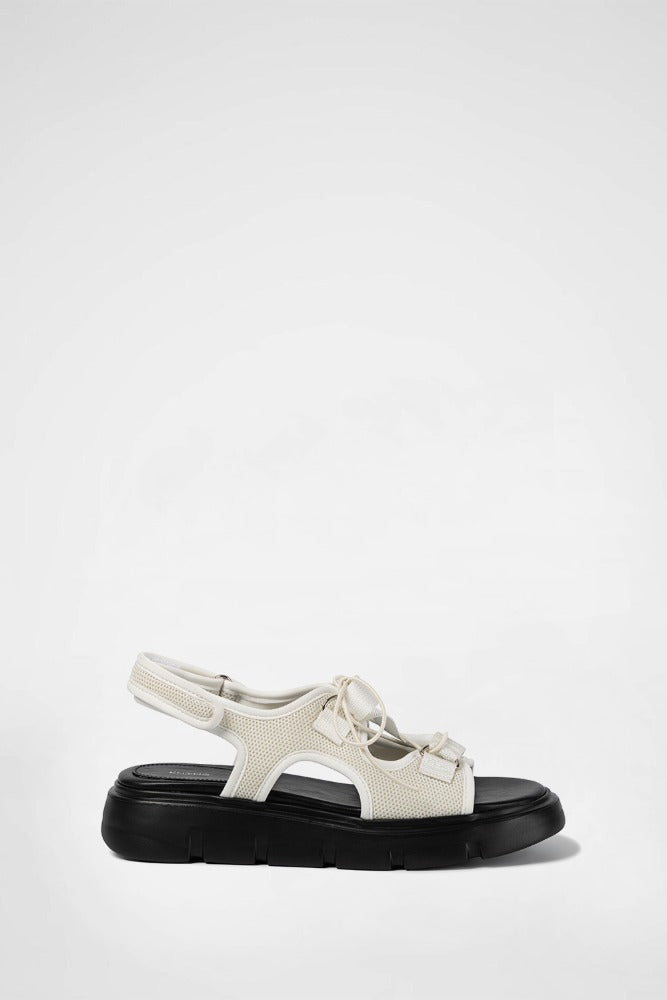 AERO MESH Z-STRAP SANDALS / WHITE