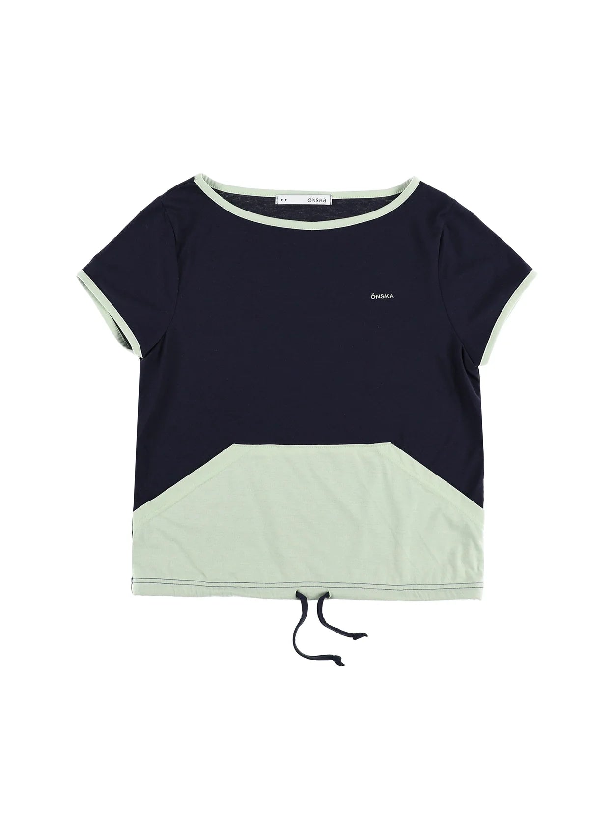 POCKET LOGO T (NAVY MELON)