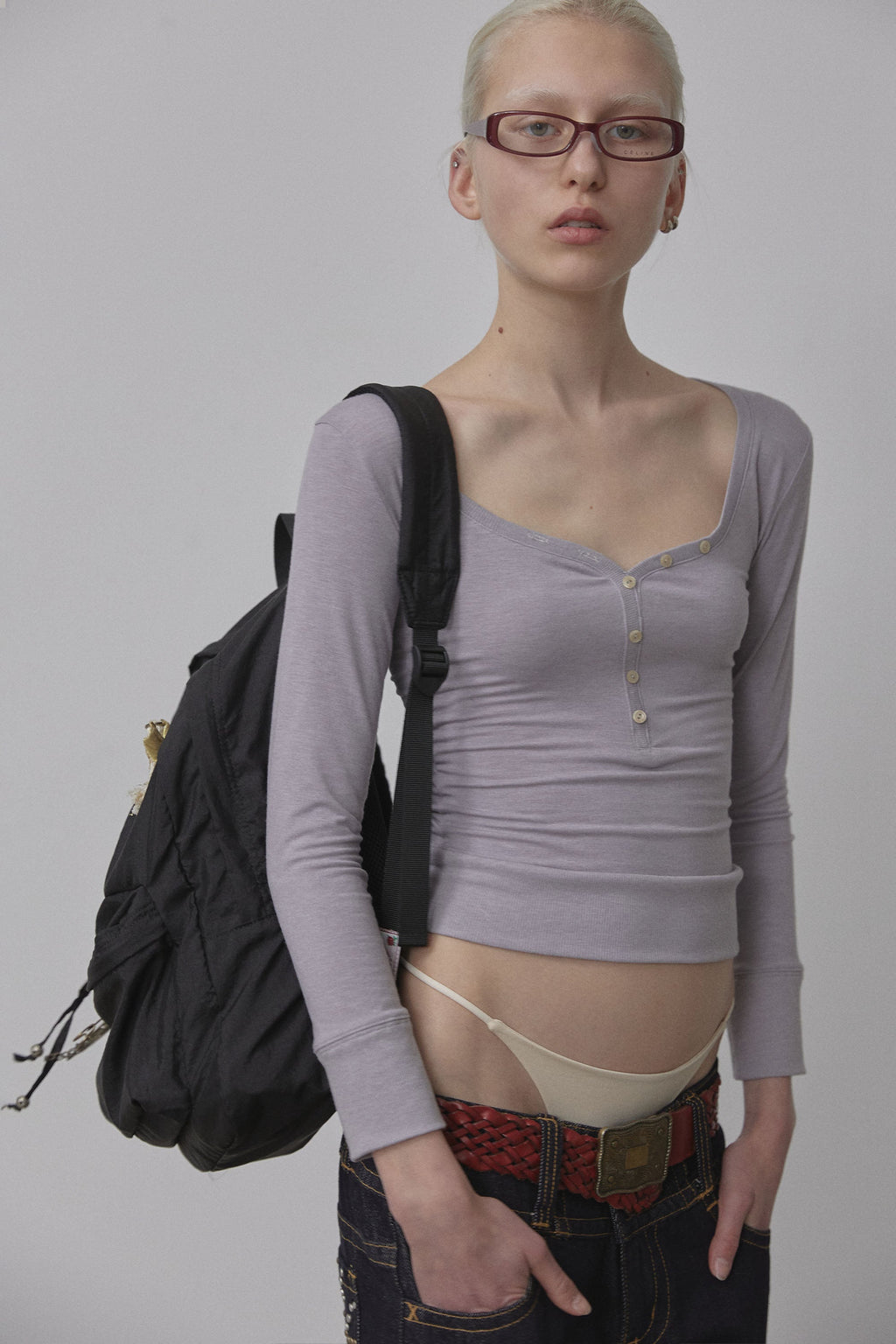 Cottage Button Henley Gray