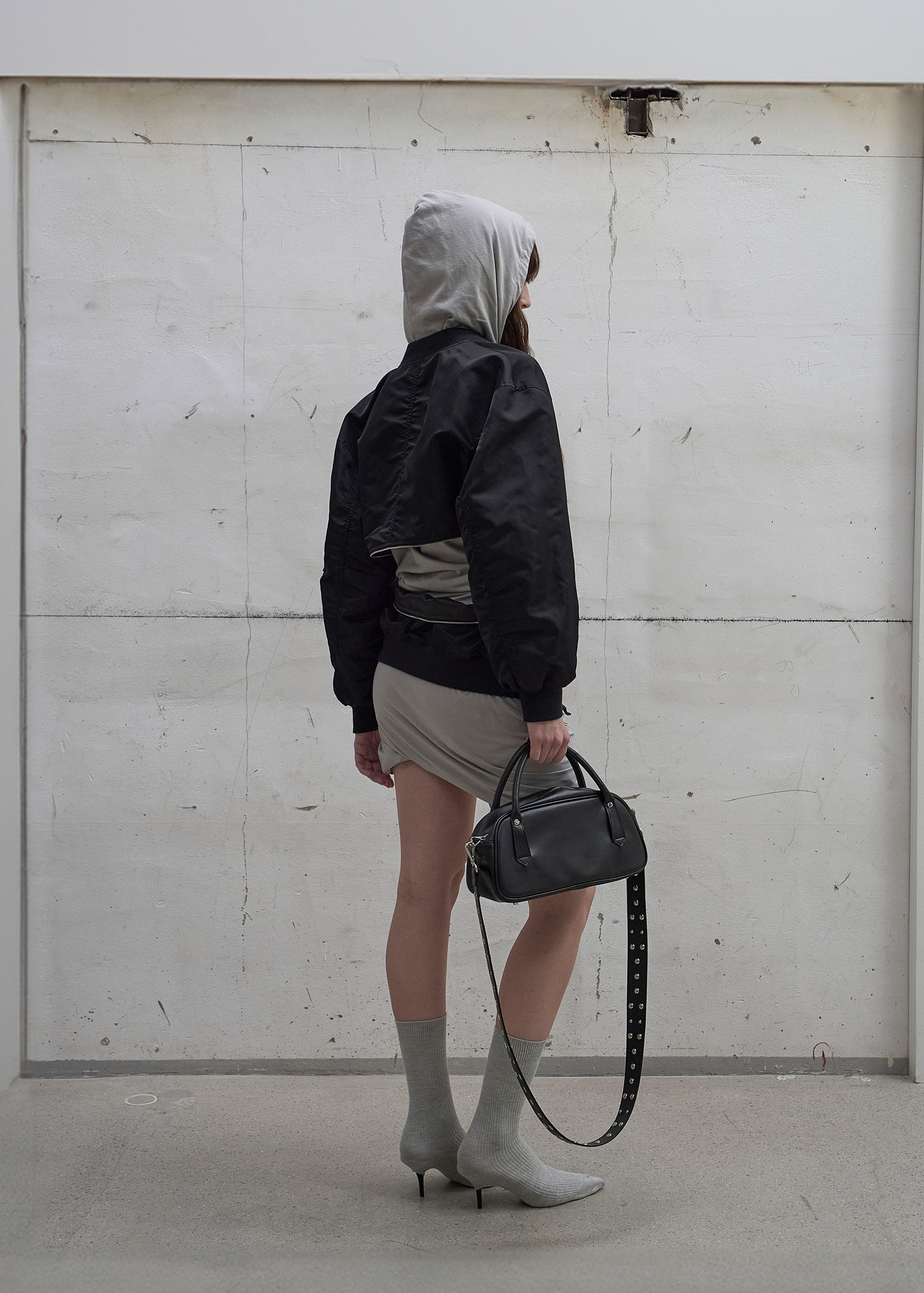 DETACHABLE-POCKET BLOUSON JACKET / 2 COLOR