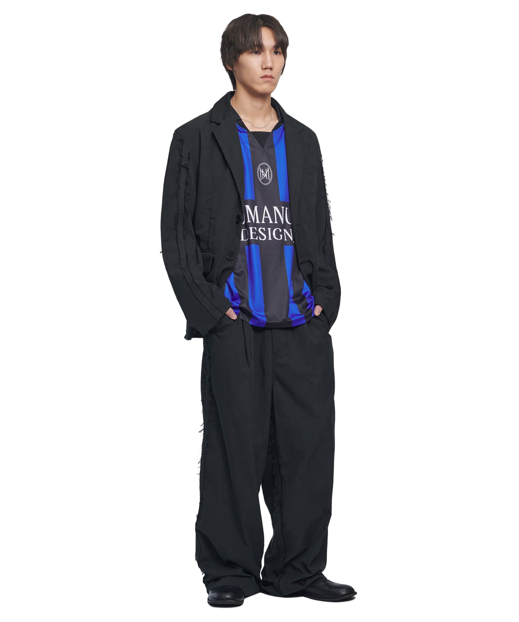 ROUGH CUT OVERSIZED JACKET / 2 COLOR