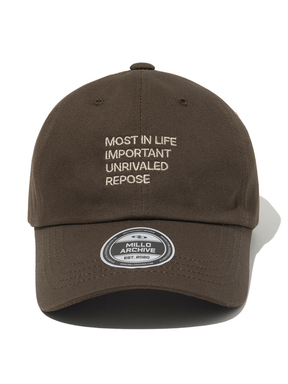 Repose Signature Ball Cap Cocoa