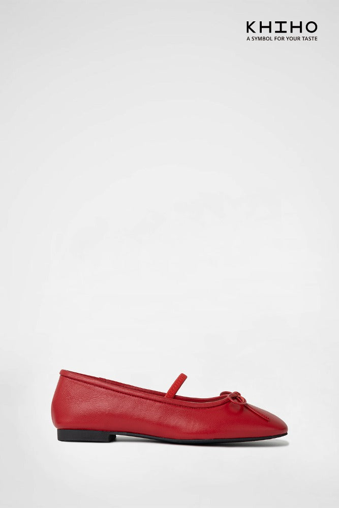 BALLERINA FLAT / RED