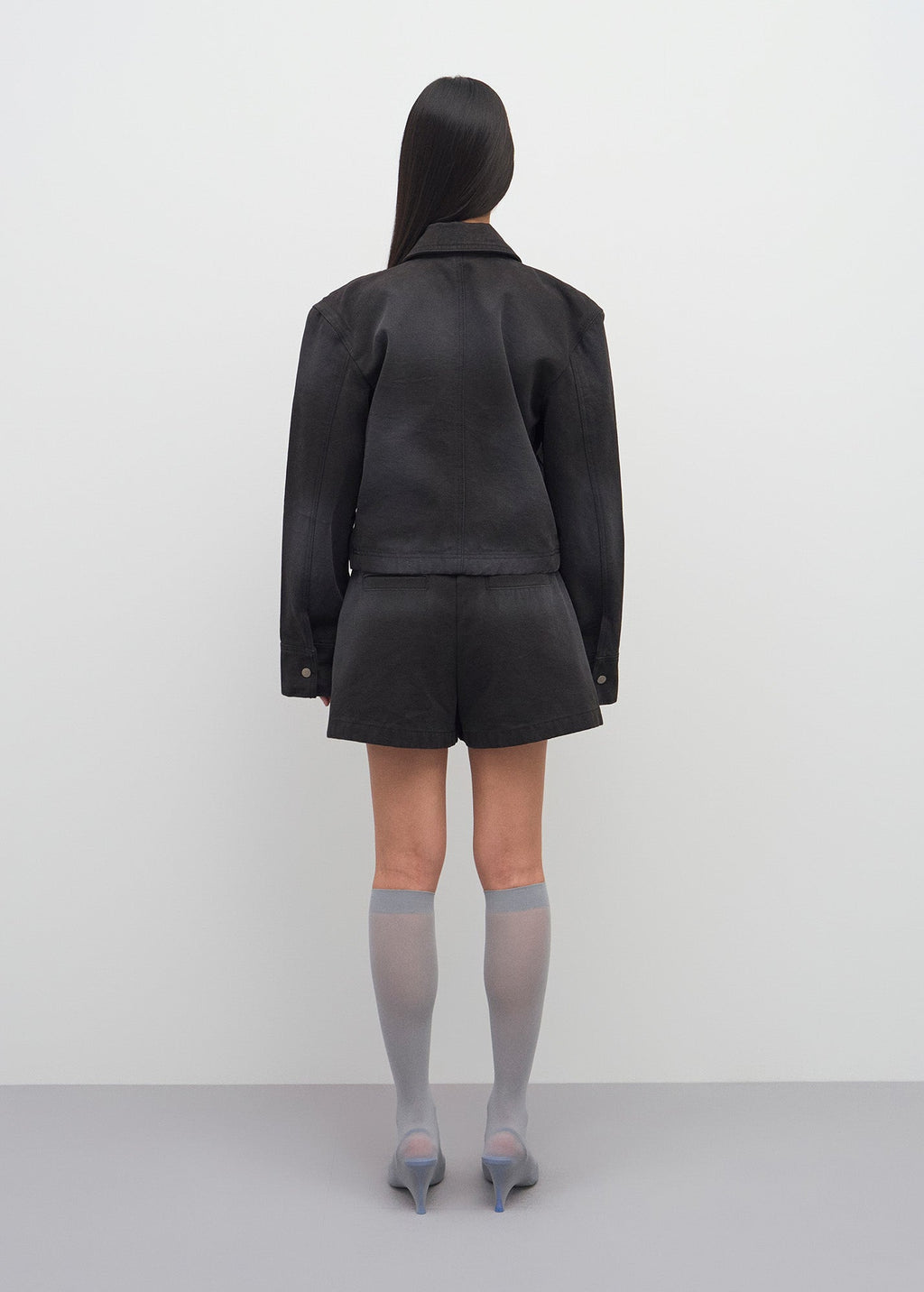 WASHED TRUCKER JACKET / 2 Color