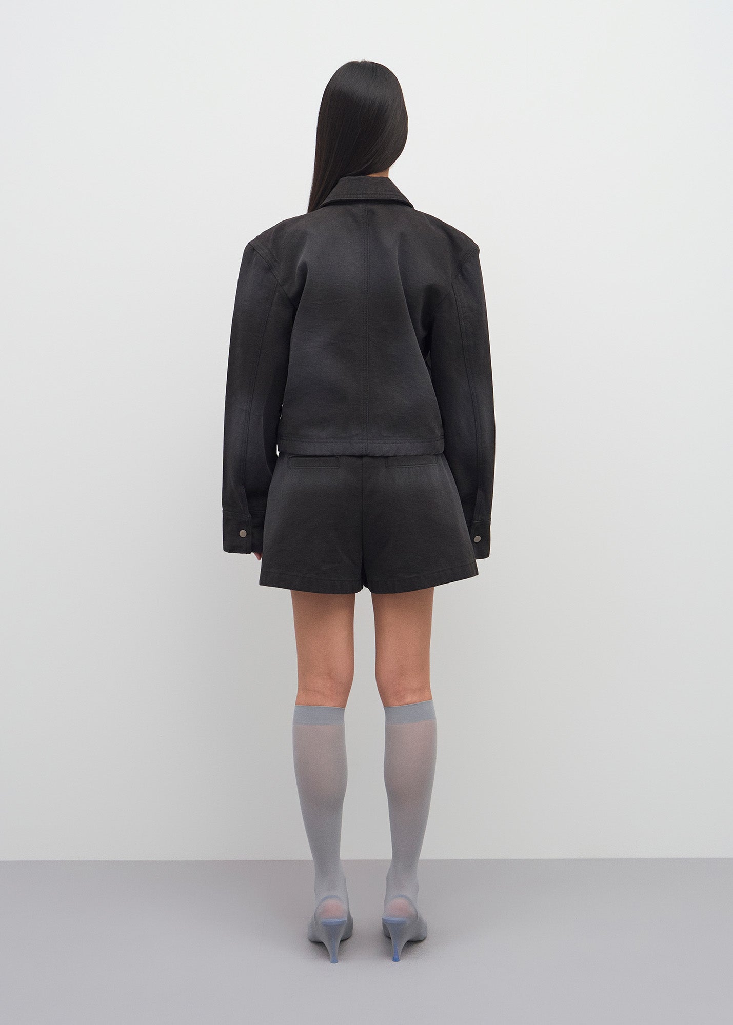 WASHED TRUCKER JACKET / 2 Color