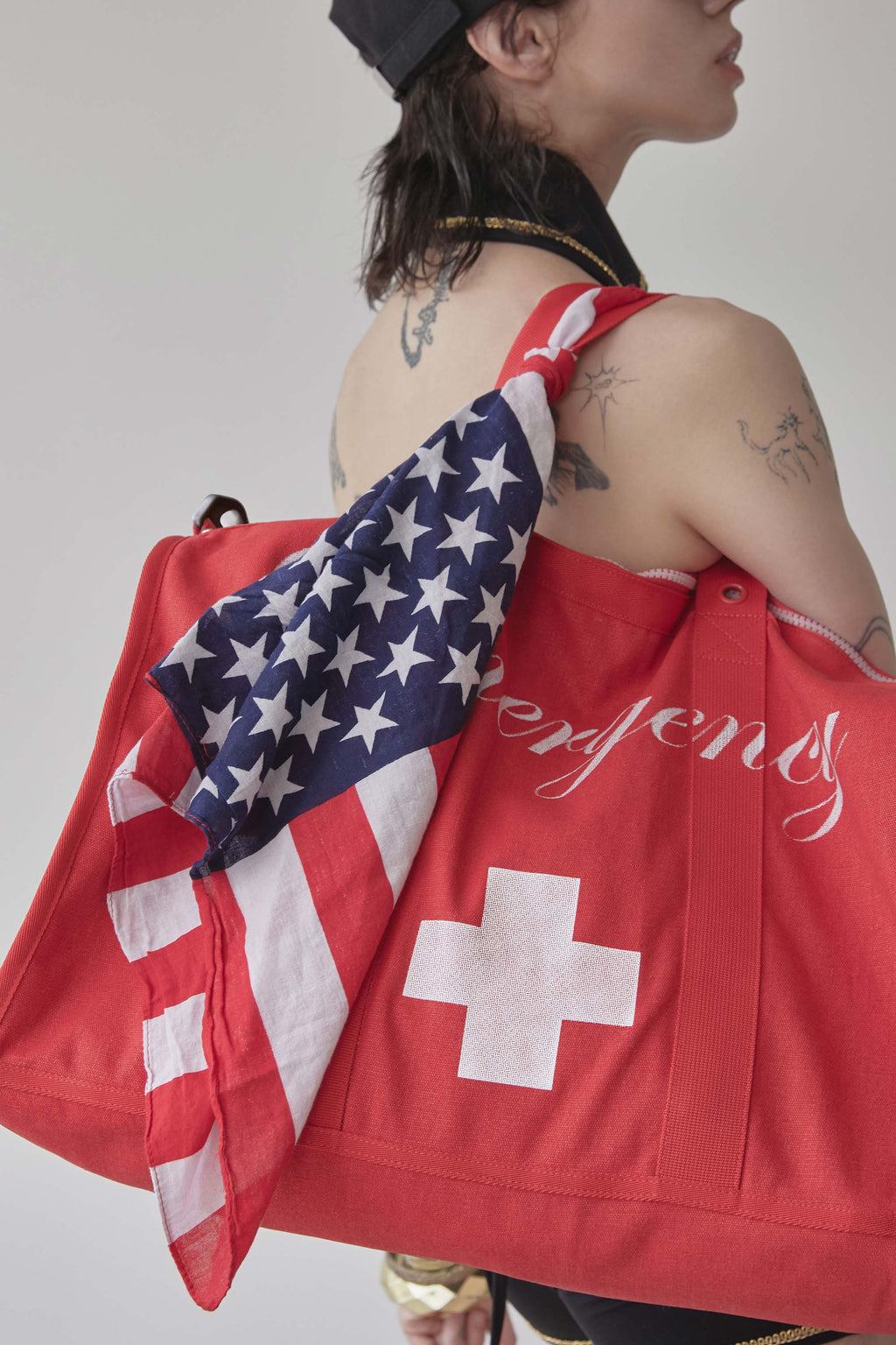 Summer Boston Bag Red