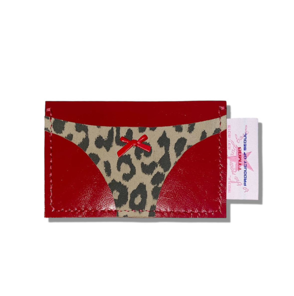 Bikini Bottom Card Case / pretty leopard
