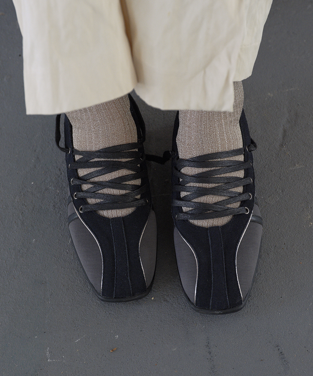 BLISS LACEUP SNEAKERS(COW SUEDE) / 4 COLOR