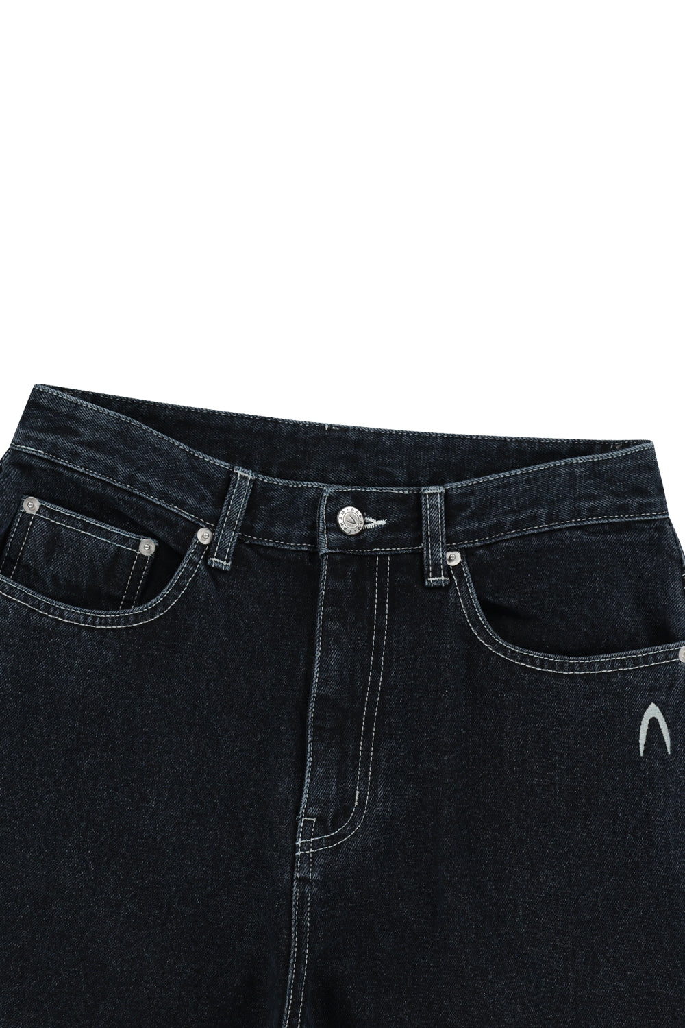 Needlework Carpenter Denim Pants (Blue)