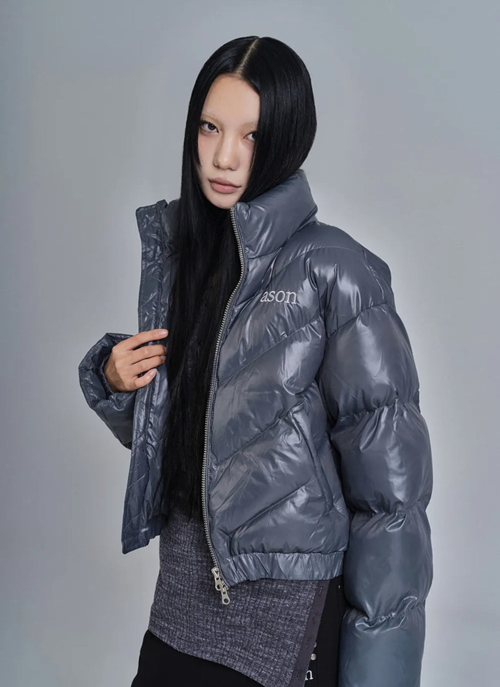 BETTY PUFFER JACKET / CHARCOAL