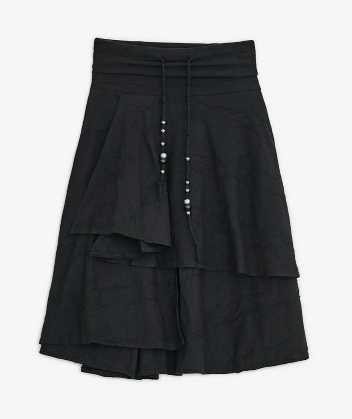 Star flared midi skirt
