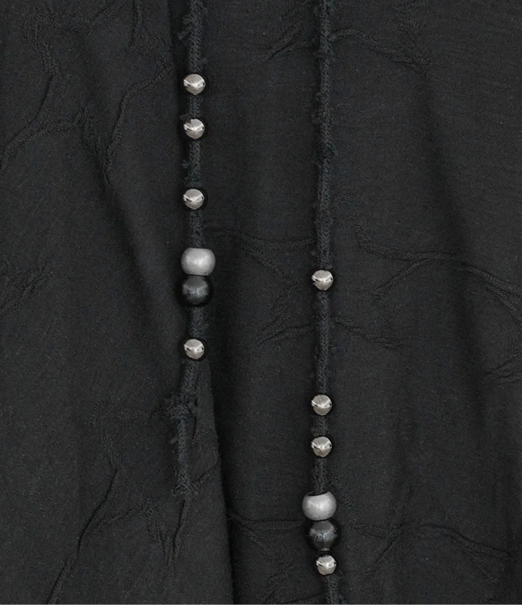 Star flared midi skirt