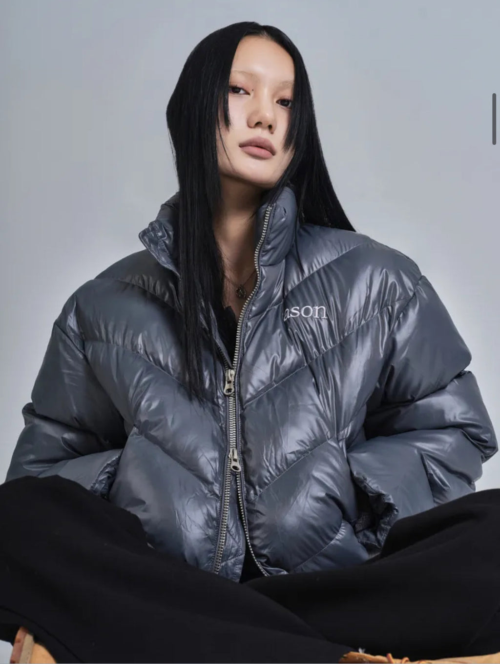 BETTY PUFFER JACKET / CHARCOAL