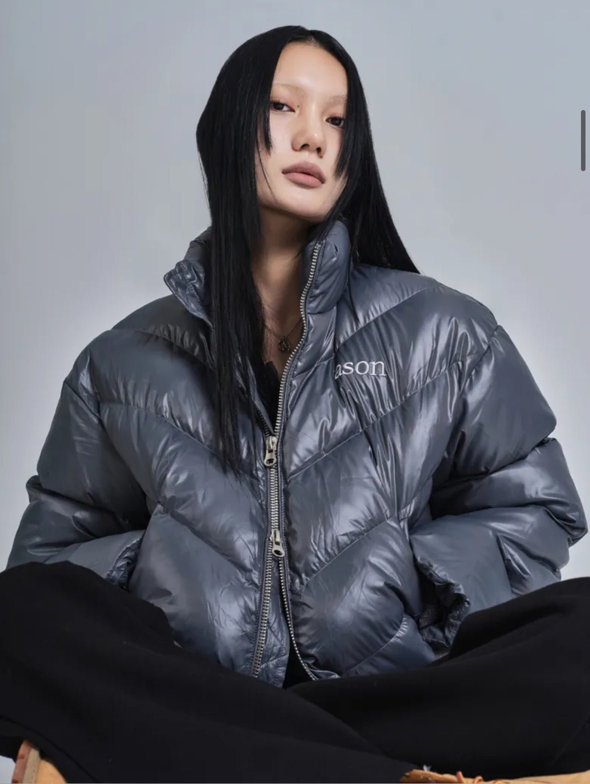 BETTY PUFFER JACKET / CHARCOAL